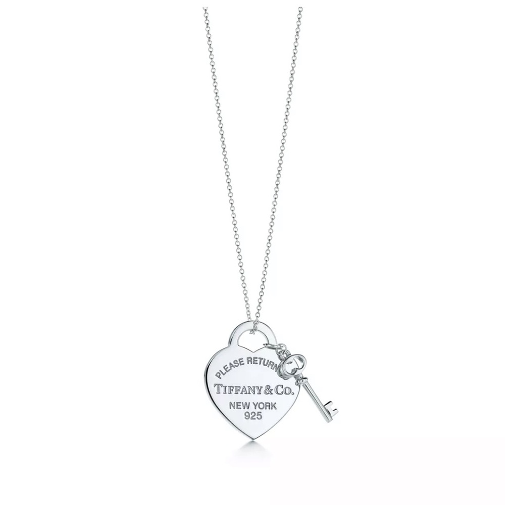 Tiffany & Co Return to Tiffany Heart Tag with Key Pendant